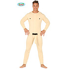 Costume Accademico Uomo Nudo Superdotato Taglia L (88581)