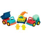 B Toys Happy Cruiseres Set 3 Mini Truck (BX2025Z)