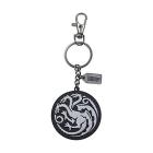Got Targaryen Silver Logo Metal Keychain