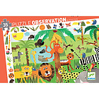 Jungle - 35 pcs - Puzzle - Observation puzzles (DJ07590)