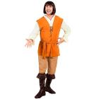 Costume Adulto da Contadino (camicia, gilet, pantaloni, cintura, copristivali)