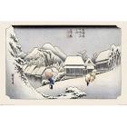 Japanese Art - Hiroshige - Kambara Poster Maxi 61X91