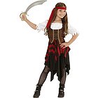 Costume Piratessa (Vestito, Corsetto, Fascia Per Testa) 14-16 anni