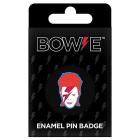 David Bowie: Aladdin Sane Enamel Pin Badge Spilla Smaltata