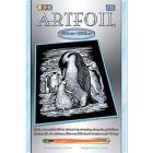 Sequin Art 0609 - Artfoil Silver - Penguins