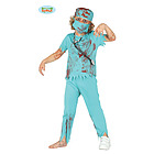Costume Chirurgo Zombie Bambino Taglia 7-9 Anni (82611)