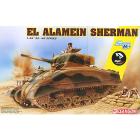 Carro Armato EL ALAMEIN SHERMAN W/MAGIC TRACKS. Scala 1/35 (DR6617)