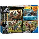 Jurassic World - Puzzle 4x100 Bumper Pack (05619)