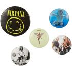 Nirvana: Iconic Pin Badge Pack