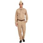 Soldato WW2 XL (camicia, pantaloni,cravatta, cappello)