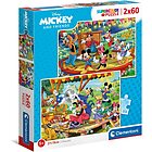 Puzzle Mickey & Friends 2x60 (21620)
