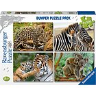 Animali selvatici Puzzle 4x100 Bumper Pack (5624)