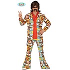 Costume Abito A Fantasia Uomo Disco Anni '70 Taglia L (88625)