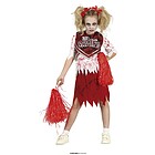 Costume Zombie Cheerleader Bambina 3-4 Anni (77633)