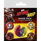 Marvel: Ant-Man & The Wasp (Pin Badge Pack)