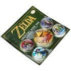 Nintendo: The Legend Of Zelda - Classics Pin Badge Pack