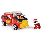 Paw Patrol Mighty Movie Fire Truck Con Marshall