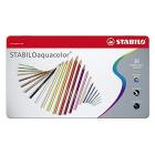 Stabilo Aquacolor Scatola Metallo 12 Matite