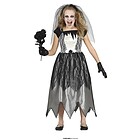 Costume Sposa Fantasma Bambina 7-9 Annii (77657)