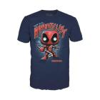 Marvel: Deadpool - Pop Funko & Tee Box - Deadpool Hld 9cm (T-Shirt L)