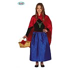 Costume Sorella Principessa Del Ghiaccio Bambina Taglia 3-4 Anni (83660)