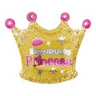 Anagram: Hbd Gold Crown 50X40 Cm S50 Q. Pallone Foil Junior Shape 50 X 40 Cm Happy Birthday Crown
