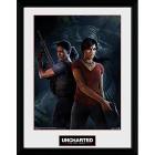 Uncharted The Lost Legacy: Cover (Stampa In Cornice 30x40cm)
