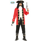 Costume Uomo Capitan Pirata Con Uncino Alta Qualit? Taglia L (88665)