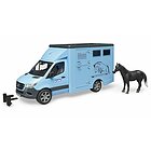 MB Sprinter camion per trasporto animali 1 cavallo (02674 )
