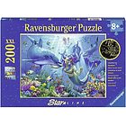 Puzzle 200 XXL Color Star Line Sirena (136780)