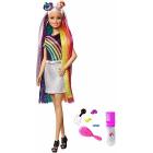 Barbie Bambola con Capelli Arcobaleno e Tanti Accessori (FXN96)