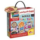 Montessori Legno Puzzle Luna Park 96855