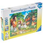 Puzzle 100 Pz Animali Della Fattoria