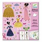 Paper dolls - Dresses through the seasons - Small gifts for older ones - Stickers (DJ09690)