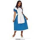 Costume Donna Ragazzina Dal Vestitino Blu Chiaro Taglia S (88692)