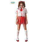 Costume Donna Studentessa Collegiale Zombie Taglia S (84695)