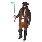 Costume Uomo Capitan Pirata Caraibico Taglia M (84701)