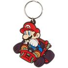 Nintendo: Super Mario - Mario Drift Rubber Keychain (Portachiavi)