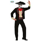 Costume Uomo Calaca Scheletro Giorno Dei Morti Taglia M (88712)