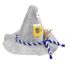 Cappello Oktoberfest Con Edelweiss E Boccale Di Birra In Feltro