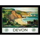 Devon - 3 Stampa In Cornice 30X40 Cm