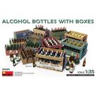 Alcohol Bottles w/Boxes