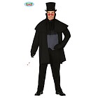 Costume Uomo Assassino D'epoca Vittoriana Taglia M (88734)