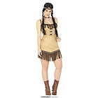 Costume Indiana Miwok Adulto 36 - 38  (S) (80738)