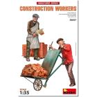 Construction Workers with Accessories