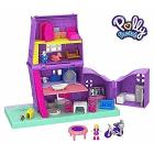 Polly Pocket Casa di Polly, Playset Richiudibile con Bambola e Accessori (GFP42)