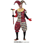 Costume Adulto "Diamond Harlequin" Taglia 52-54 L (79754)