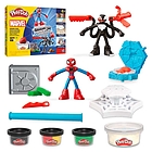 Play Doh Spiderman Launch & Slice Battle