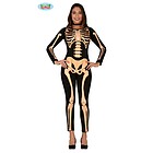 Costume Tuta Miss Scheletro Donna Taglia M (88762)