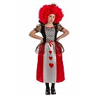 Costume regina di cuori taglia 8-9 anni